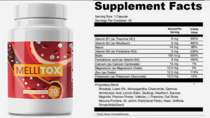 Mellitox Supplement Ingredients